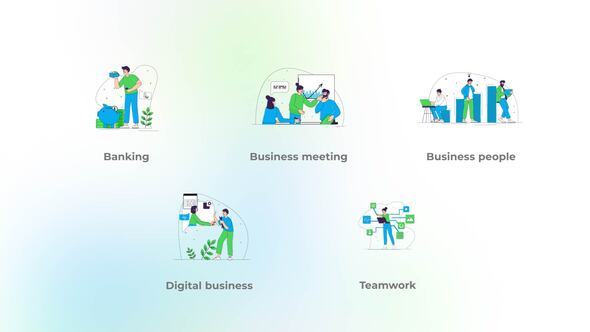 Digital business - Flat concepts