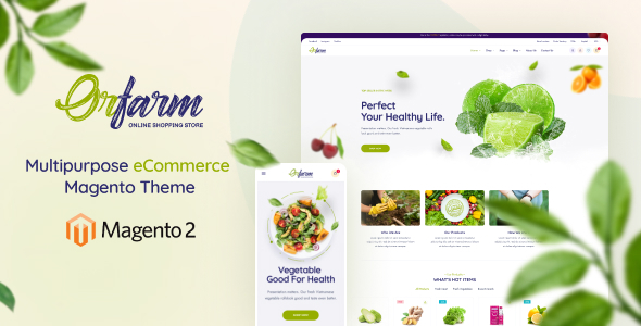 Orfarm – Organic Food Magento 2 Theme