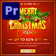 Merry Christmas Celebration Sale Template For Premiere Pro - VideoHive Item for Sale