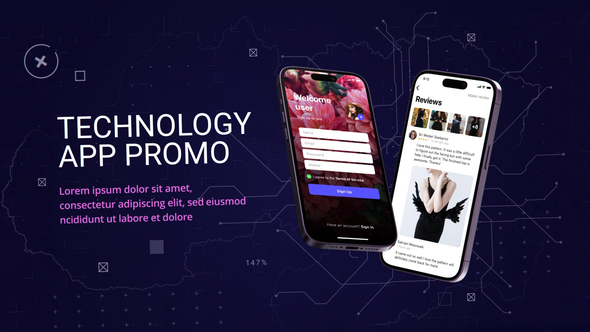 Technology App Promo