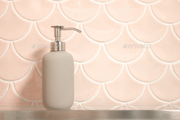 Bathroom soap dispenser