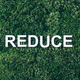 Word Reduce on moss, green grass background. Biophilia concept. Nature backdrop. Reduce stress - PhotoDune Item for Sale