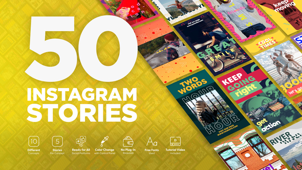 Instagram Stories Product Promo template preview