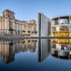 The Reichstag and the Paul-Loebe-Haus at twilight - PhotoDune Item for Sale