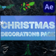Christmas Decoration Animations | After Effects - VideoHive Item for Sale