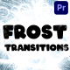 Christmas Frost Transitions for Premiere Pro - VideoHive Item for Sale