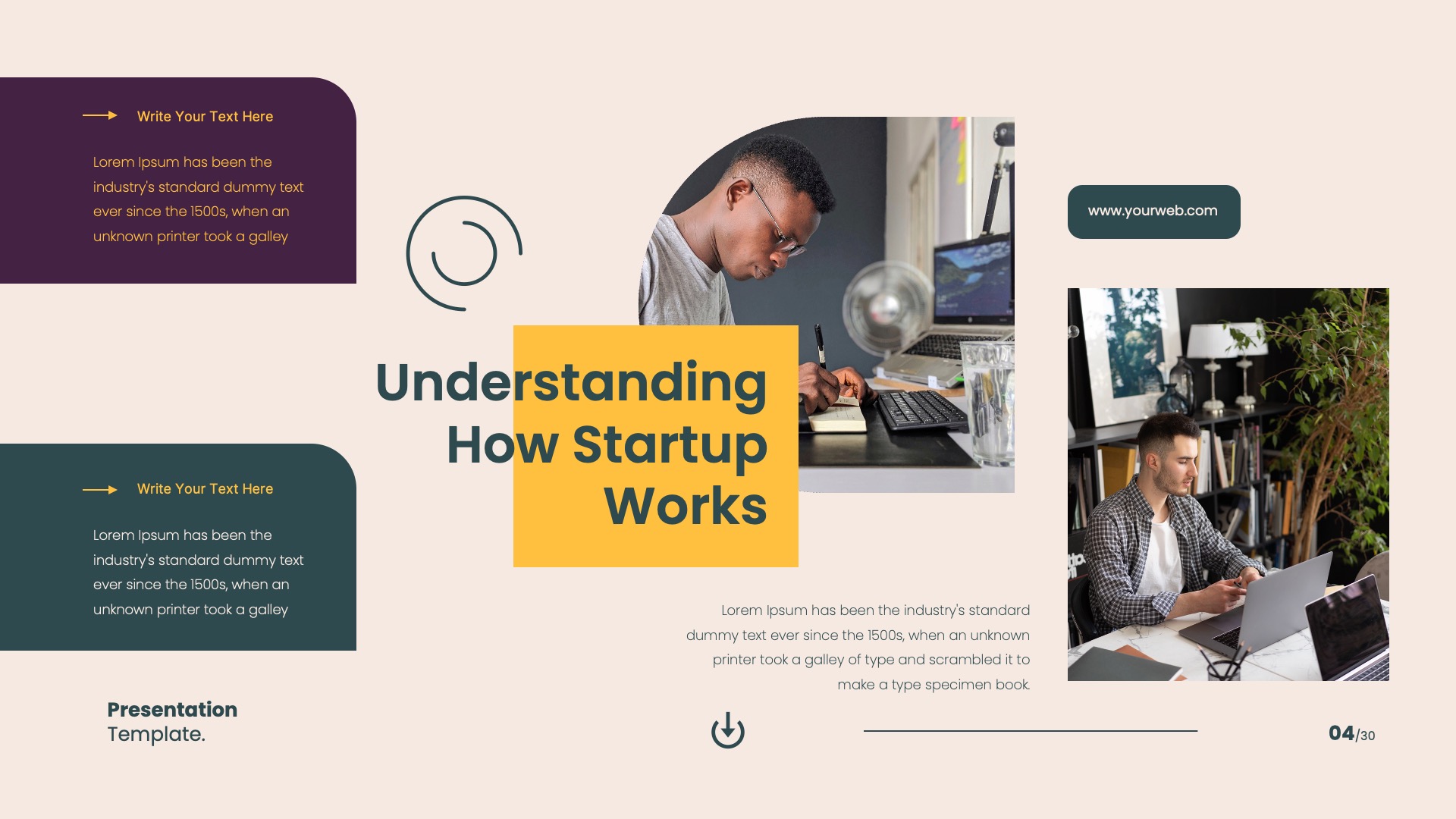 Business Startup Google Slides Template, Presentation Templates ...