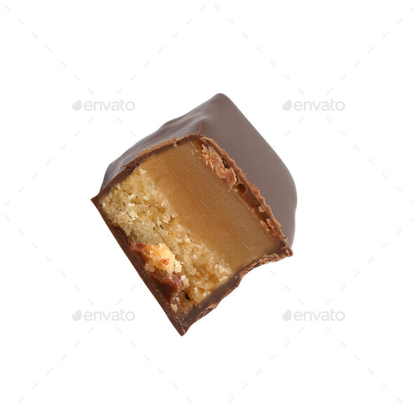 Chocolate covered bar - Stock Photo - Images