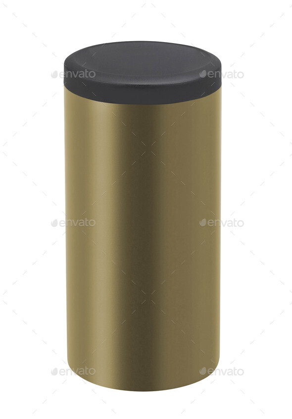 Garbage bin isolated - Stock Photo - Images