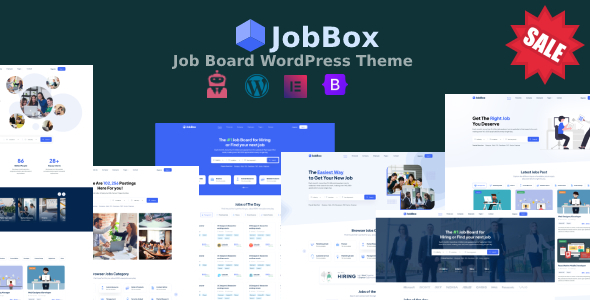 JobBox  Job Board Recruitment Agency WordPress Theme
