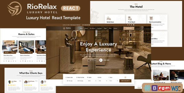 Good Riorelax - Luxury Hotel React Template