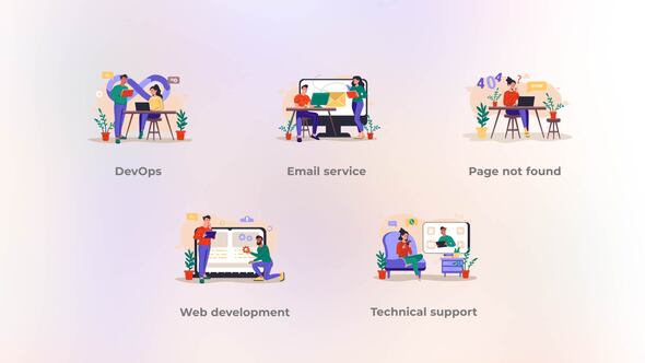 Technical support - Flat concept