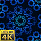 Broadcast Spinning Spiraling Hi-Tech Illuminated HUD Flower Patterns 01 - VideoHive Item for Sale