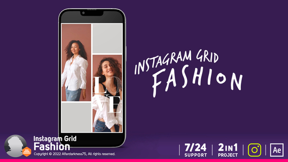 Instagram Fashion Grid Pack