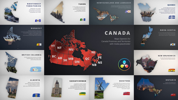 Maps Opener - Canada Provinces & Territories