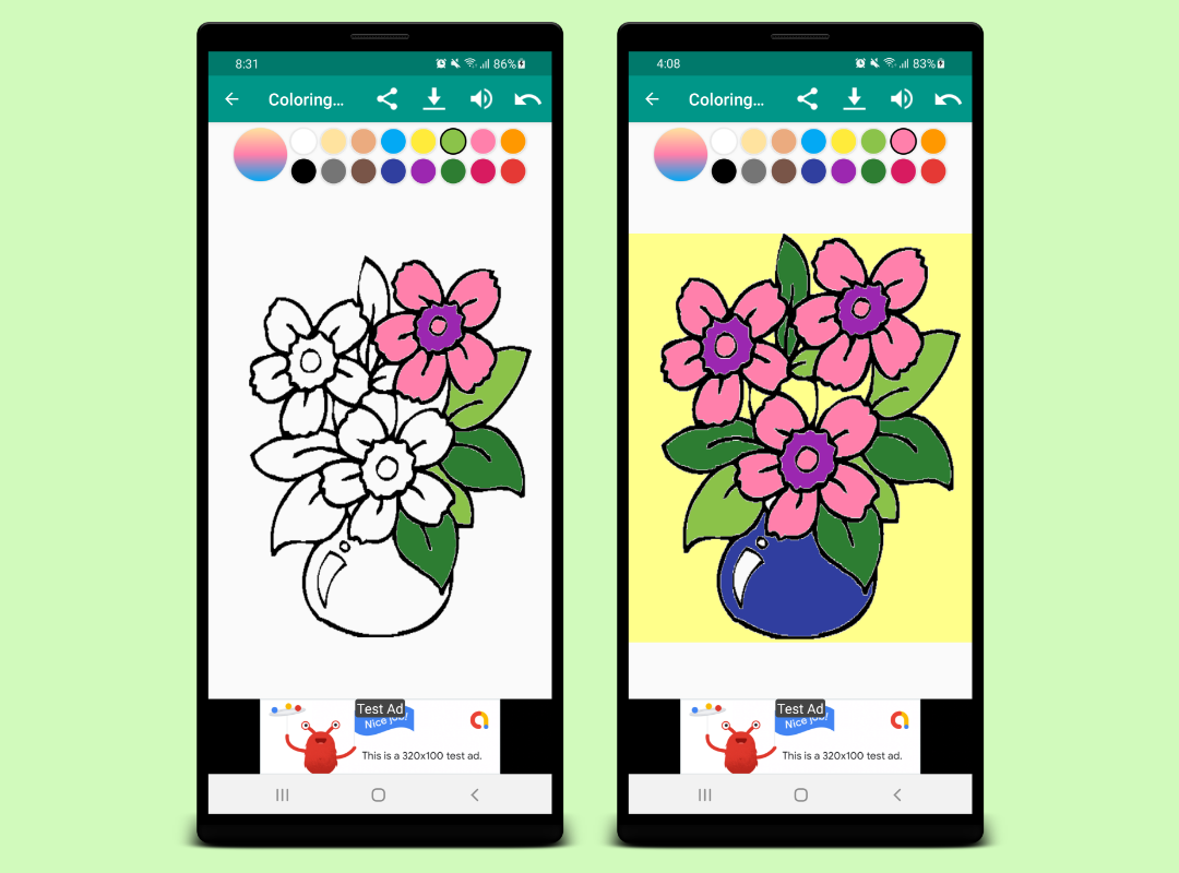 Kids Coloring Book for Android by LeenahAlbanna CodeCanyon