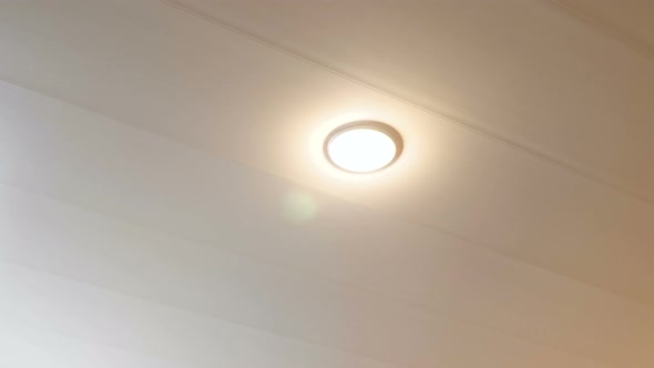 The Inclusion of Energy-saving Lamps on the Ceiling in the Room