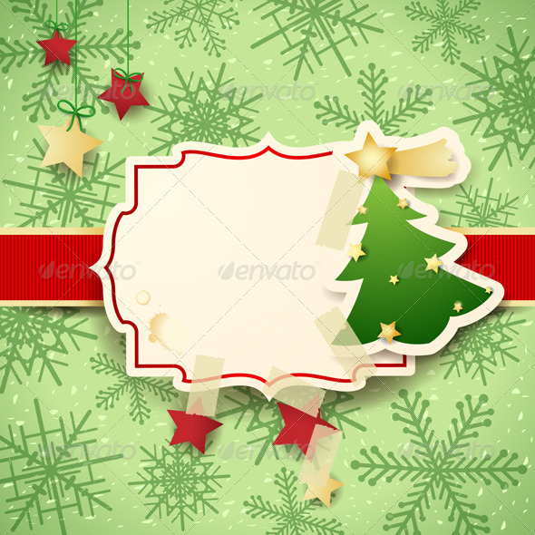 Christmas Card with Copyspace - Christmas Seasons/Holidays