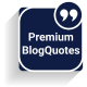 Premium Blog Quote with Google Ads