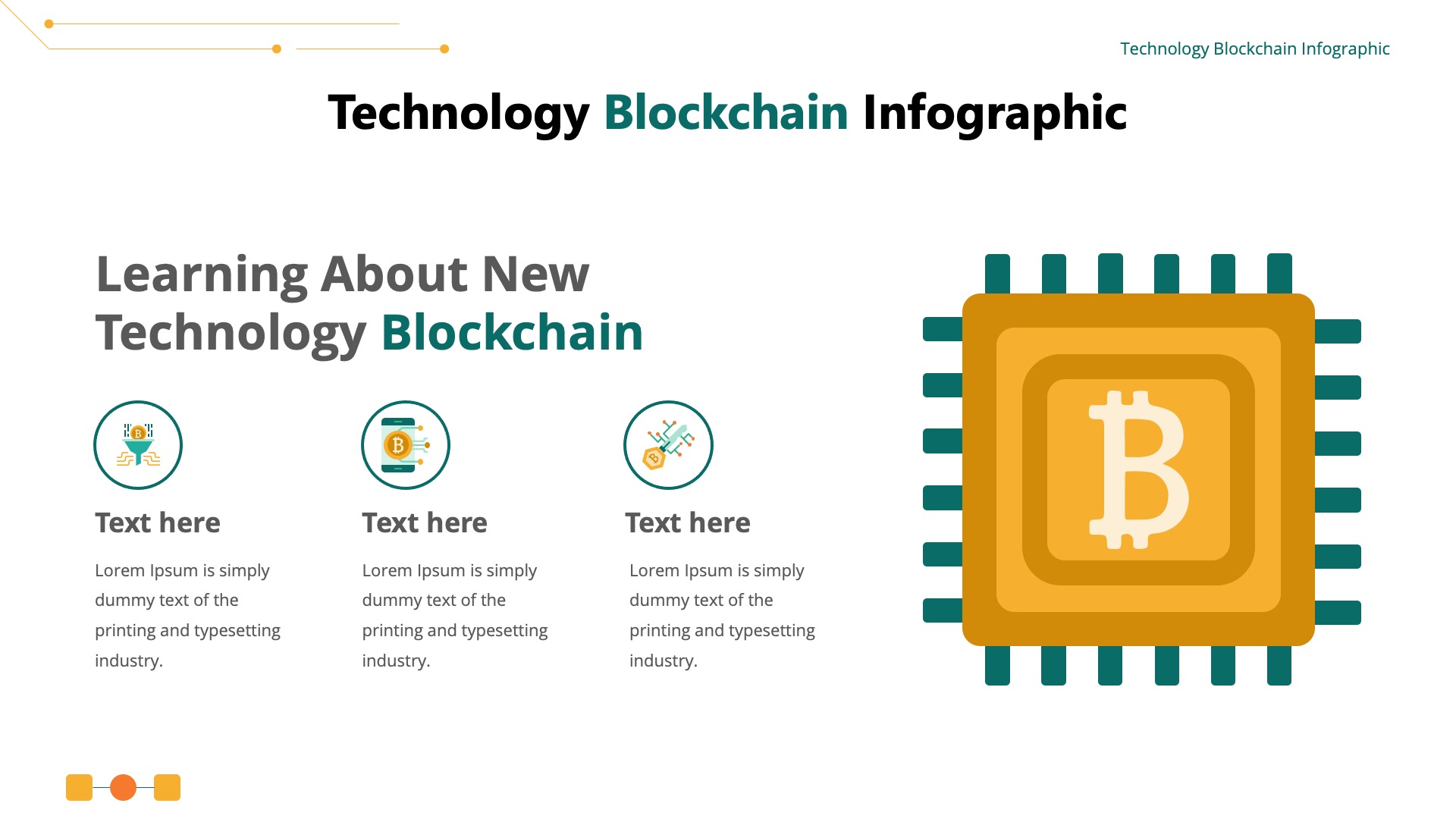 Blockchain Presentation Infographic PowerPoint, Presentation Templates