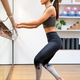 Woman doing exercise on barre - PhotoDune Item for Sale