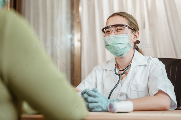 Doctor Consultation About Viral Fever With Patient At Hospital   DSC 1385 