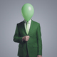 Anonymous businessman with a balloon in front of his head - PhotoDune Item for Sale