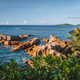 La Digue island holiday landscape. Exotic paradise nature beach of Seychelles - PhotoDune Item for Sale
