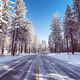 Winter road - PhotoDune Item for Sale