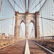 Picture of the Brooklyn Bridge, color toning applied, New York City, USA. - PhotoDune Item for Sale