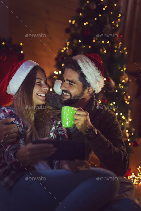 Christmas Eve joy Stock Photo by vladans  PhotoDune