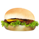 hamburger on white background - PhotoDune Item for Sale