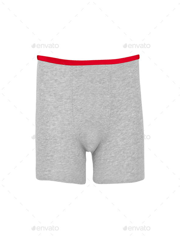 men\'s Boxer briefs isolated on a white background