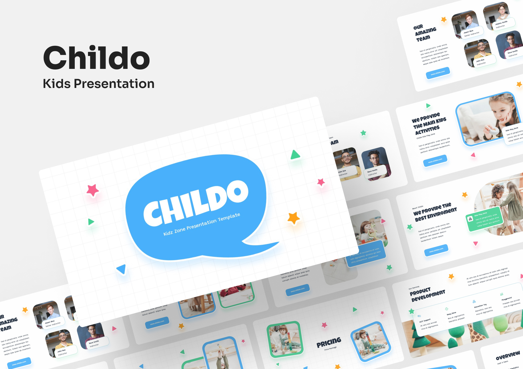 Childo - Kids PowerPoint Presentation, Presentation Templates ...