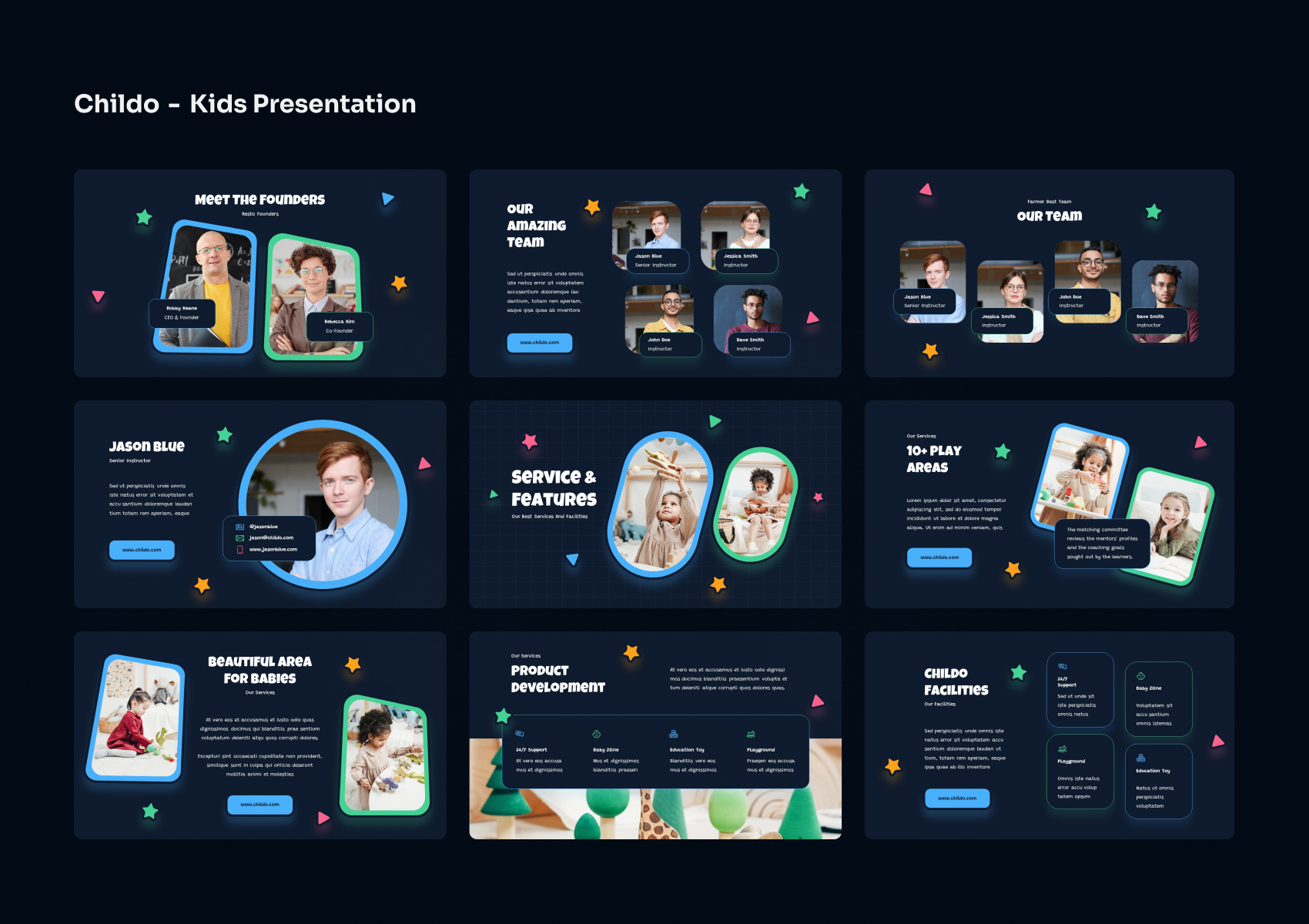 Childo - Kids PowerPoint Presentation, Presentation Templates ...
