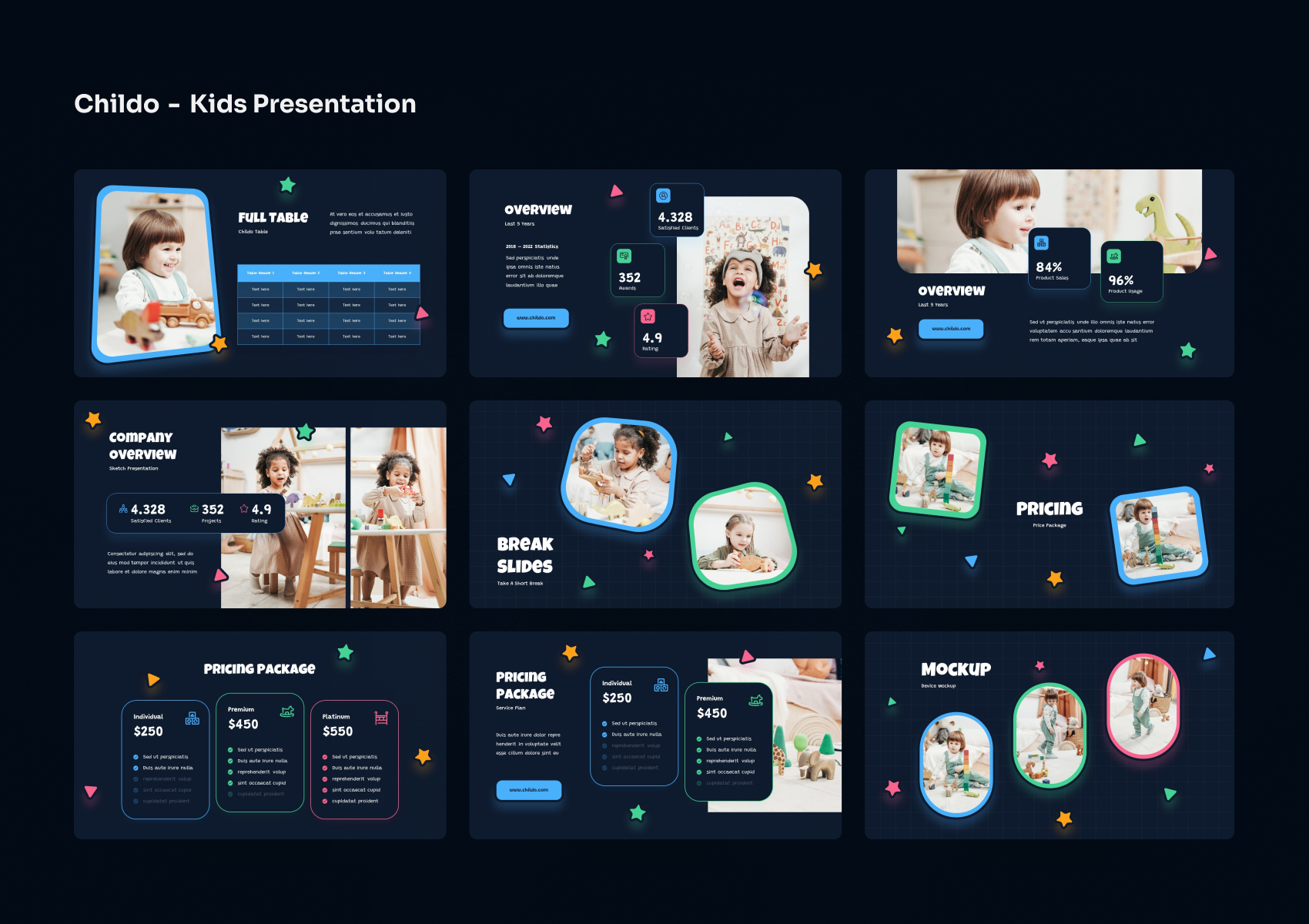 Childo - Kids PowerPoint Presentation, Presentation Templates ...