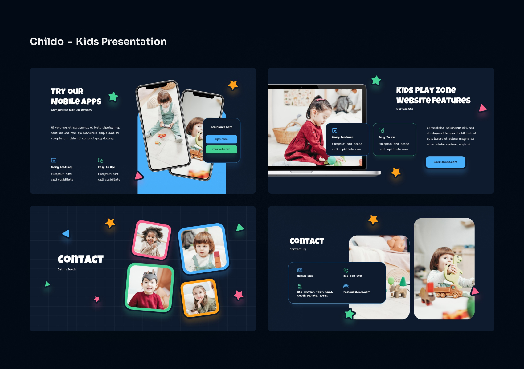 Childo - Kids PowerPoint Presentation, Presentation Templates ...
