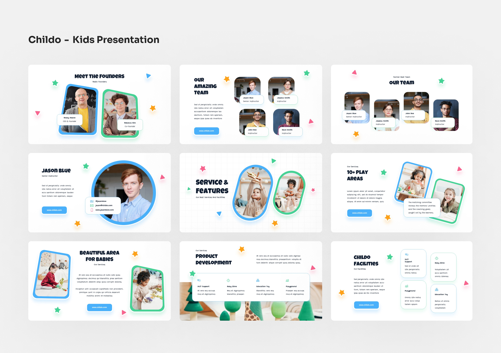 Childo - Kids PowerPoint Presentation, Presentation Templates ...