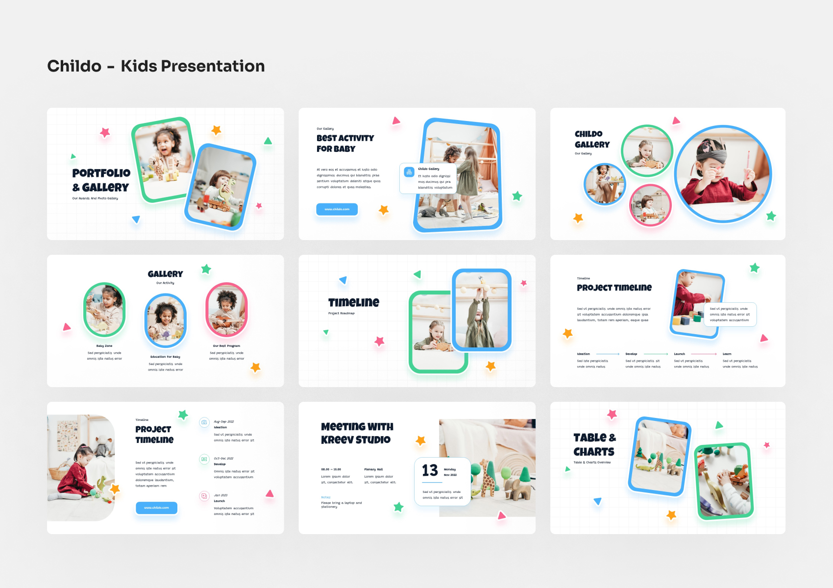 Childo - Kids PowerPoint Presentation, Presentation Templates ...