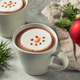 Warm Hot Chocolate with a Snowman Marshmallow - PhotoDune Item for Sale