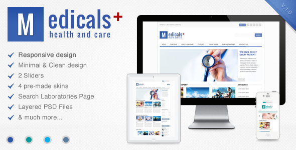 Medicals - Premium - ThemeForest 3224880