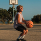 Basketball player with ball on sports ground - PhotoDune Item for Sale