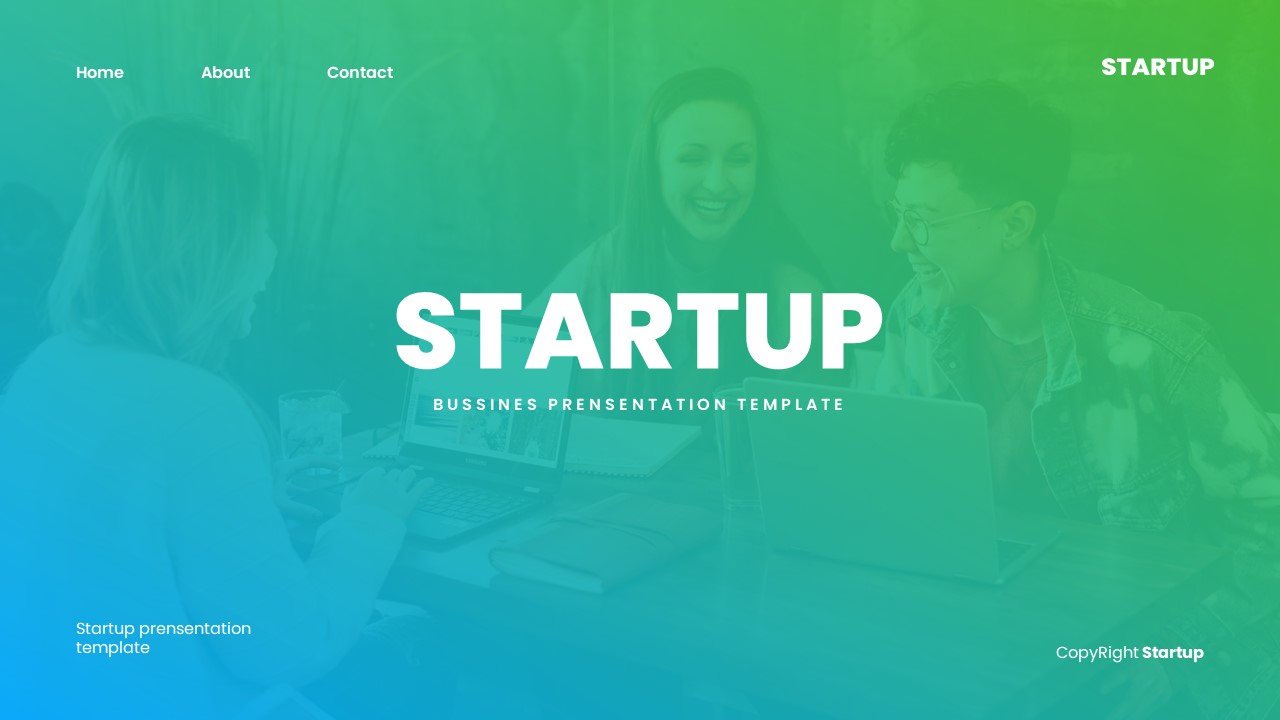 STARTUP - Business Google Slides Template, Presentation Templates ...