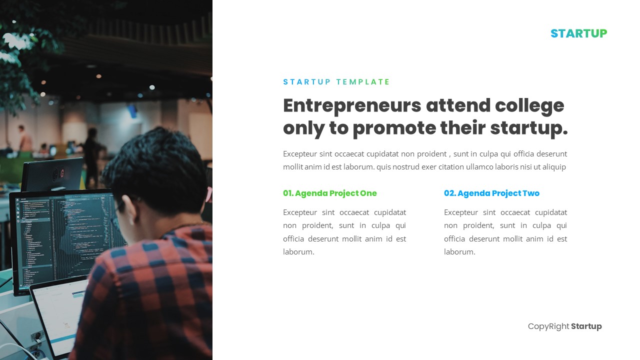 STARTUP - Business Google Slides Template, Presentation Templates ...