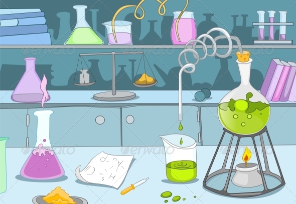 Chemical Laboratory - Health/Medicine Conceptual