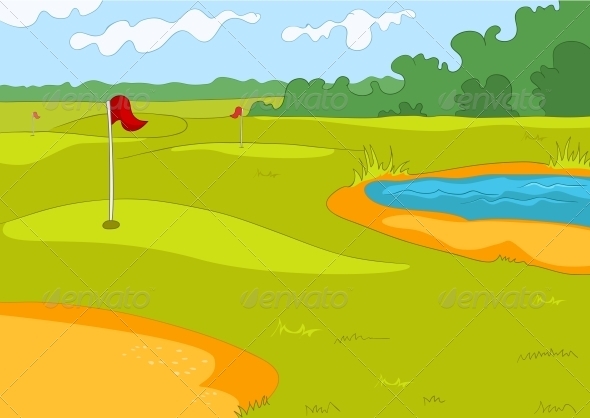 Golf Field - Sports/Activity Conceptual