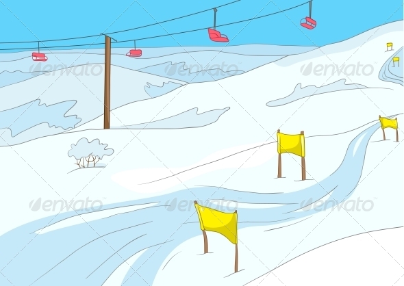 Ski Resort - Sports/Activity Conceptual