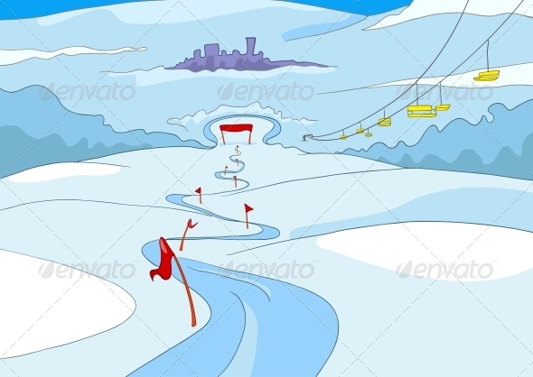 Ski Resort - Sports/Activity Conceptual