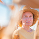 Female agronomist and farmer standing in ripe harvest ready dent corn field - PhotoDune Item for Sale