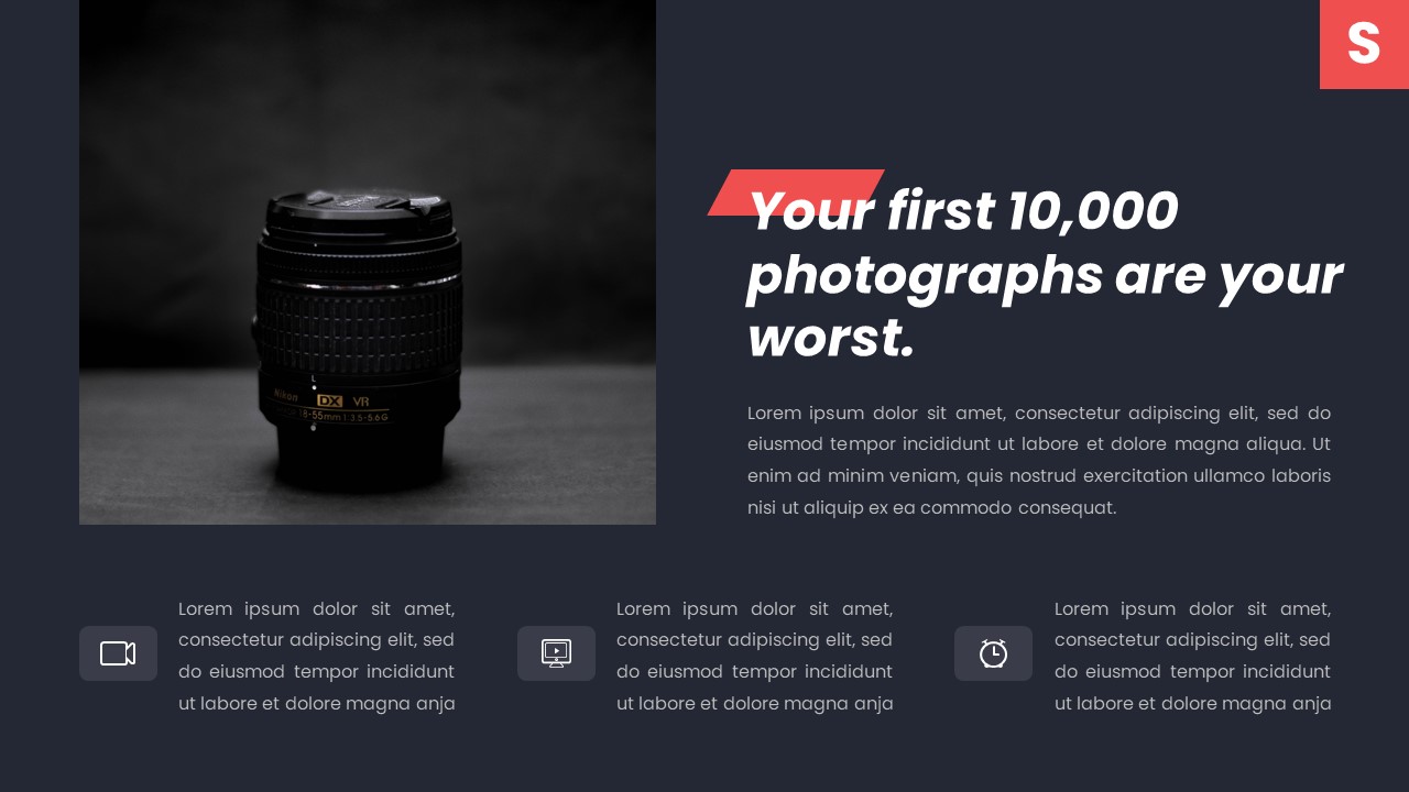 Shoot - Photography Powerpoint Template, Presentation Templates ...